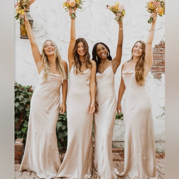 Show Me Your MuMu Cream Maxi Dress - Picture 6 of 6